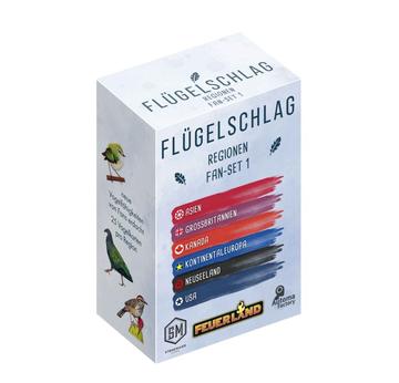 Flügelschlag: Regionen Fan Set 1 | Feuerland Spiele - voraussichtlich lieferbar ab November 2026 | Artikelnummer: 4260705310637