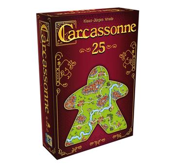 Carcassonne 25 Jahre Jubiläumsedition | Hans im Glück - voraussichtlich lieferbar ab Oktober 2026 | Artikelnummer: 4015566018846