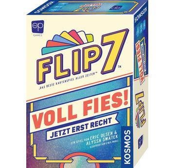 Flip 7 - Voll Fies! | Kosmos - voraussichtlich lieferbar ab August 2026 | Artikelnummer: 4002051687595