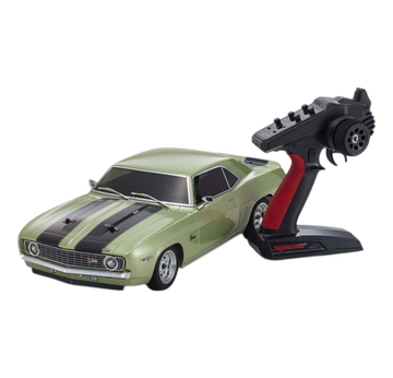Kyosho Fazer MK2 Chevy Camaro Z28 1969 Frost Green 1:10 Readyset | 1969 Camaro in 1/10  | Artikelnummer: K.34418T2B