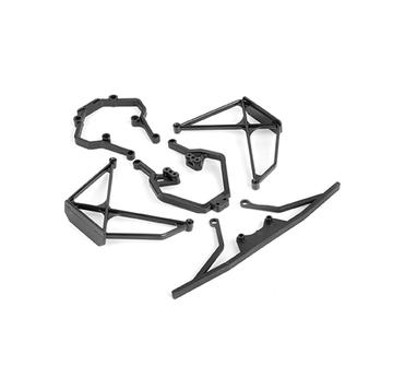 XRAY 321202 - SCX - Composite Front & Heck Rammer Streben und Seitenschutz (2+1+2) | zb. für: SCX  | Artikelnummer: XR321202