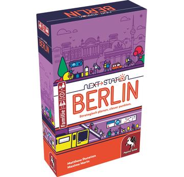 Next Station: Berlin | Pegasus Spiele - voraussichtlich lieferbar ab Juli 2026 | Artikelnummer: 4250231745409