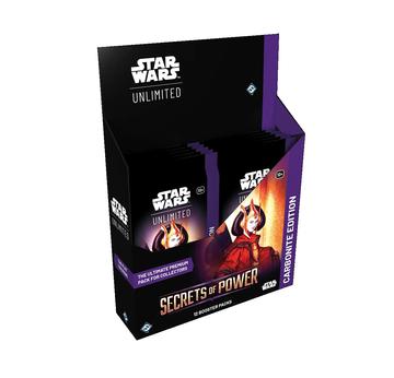 Star Wars: Unlimited - Secrets of Power (Carbonite-Booster-Display) | Fantasy Flight Games | Artikelnummer: 0841333131869