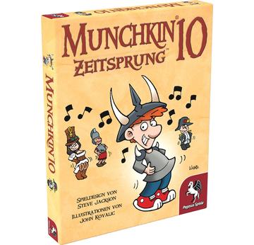 Munchkin 10: Zeitsprung | Erweiterung - Pegasus Spiele | Artikelnummer: 4250231736032