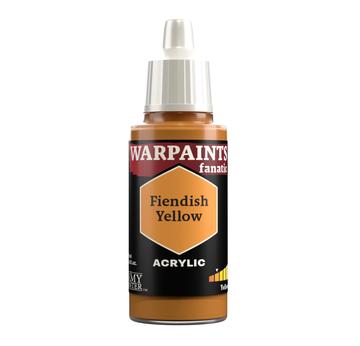 Army Painter Warpaints Fanatic: Fiendish Yellow | Army Painter | Artikelnummer: 5713799309203