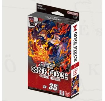 One Piece Card Game - Starter Deck - RED/BLACK Sabo - [ST-35] | Bandai Namco | Artikelnummer: 810199501055