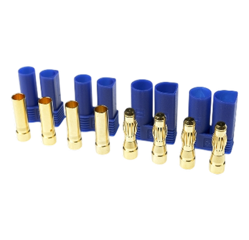 Revtec - Steckverbinder - EC-5 - Goldkontakten - Stecker + Buchse - 2 Paare |  | Artikelnummer: GF-1014-001