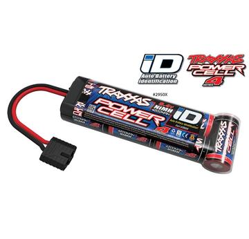 Power Cell Serie 4 NiMH 7-Zellen Stick 4200mAh 8,4V TRAXXAS mit iD-Stecker (L159xH26xB48mm) | z.b. für TRX-4 Defender | Artikelnummer: TRX2950X