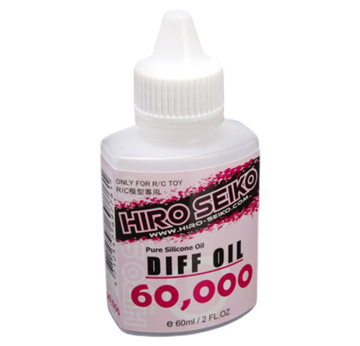 Hiro Seiko R/C Toy Accessories Diff Oil  (#60,000 cps) 60ml |  | Artikelnummer: HS-69776