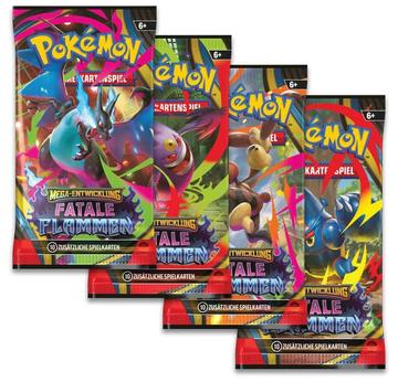 Pokémon Mega Entwicklung - Fatale Flammen Booster Pack |  | Artikelnummer: 196214126121