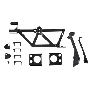 TRAXXAS TRX-4M DEFENDER TÜRGRIFFE, BUMPER V., SCHNORCHEL, DIV. HALTER FÜR TRX9712  | Für TRX -4M Landrover | Artikelnummer: TRX9731