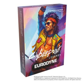 Cyberpunk Legends: Into the Night - Eurodyne Erweiterungsdeck | Erweiterung - Night Crew Games - voraussichtlich lieferbar ab Dezember 2026 | Artikelnummer: 3558380143789