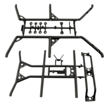 SCX10 Dingo Überrollkäfig AX80042 | AXIAL SCX DINGO | Artikelnummer: AX80042
