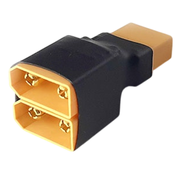 PARALLEL ADAPTER XT90 KURZ H-SPEED (DOPPELTE KAPAZITÄT/GLEICHE SPANNUNG) |  | Artikelnummer: HSPC037
