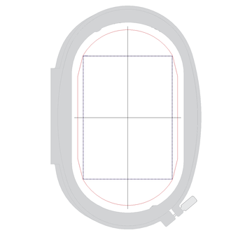 Stickdatei Heftrahmen | diverse Grössen | Artikelnummer: 4334-6462-6663