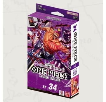 One Piece Card Game - Starter Deck - PURPLE Charlotte Katakuri - [ST-34] | Bandai Namco | Artikelnummer: 810199501024