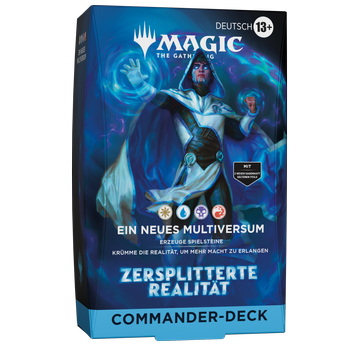 Magic the Gathering Zersplitterte Realität Commander Deck | Wizards of the Coast | Artikelnummer: 5010996424037