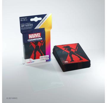 Marvel Champions Sleeves - Black Widow | GAMEGEN!C | Artikelnummer: 4251715410561