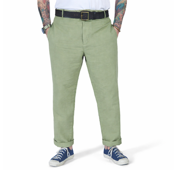 Army Chino | Cotton Linen | Moss | Artikelnummer: 0844-7317-0653