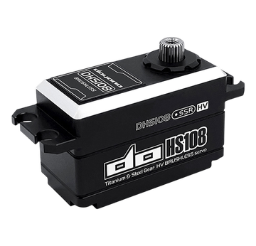 Doyono Brushless Servo HV Low Profile CNC Alugehäuse 20.0kg/0.055sec @8.4V | z.b. für Team Associated Buggy B6.4 | Artikelnummer: DHS108