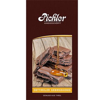 Osttiroler Gebirgshonig | 100 g-Tafel | Artikelnummer: almrosenhonig100