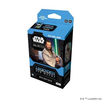 Star Wars: Unlimited - Legenden der Macht Spotlight-Deck Qui-Gon Jinn | Fantasy Flight Games | Artikelnummer: 841333132590