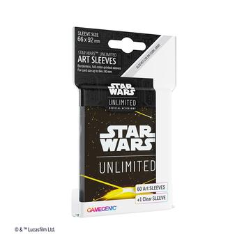 Star Wars: Unlimited - Art Sleeves - Card Back Yellow | GAMEGEN!C | Artikelnummer: 4251715415368