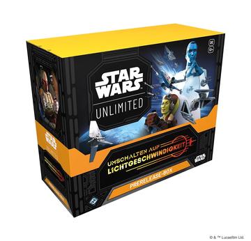 Star Wars: Unlimited – Umschalten auf Lichtgeschwindigkeit (Pre-Releasebox) | Fantasy Flight Games  | Artikelnummer: 841333130114