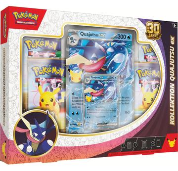 Pokémon 30 Jahre Quajutsu-ex Kollektion | voraussichtlich lieferbar ab 16.09.2026 | Artikelnummer: 0196214147171
