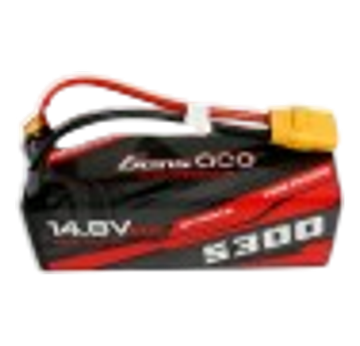 Gens ace Bashing LiPo 4S 14.8V-5300-60C (XT90) 139x46x50mm | z.b. Traxxas Maxx | Artikelnummer: GE3-5300-4X9-60