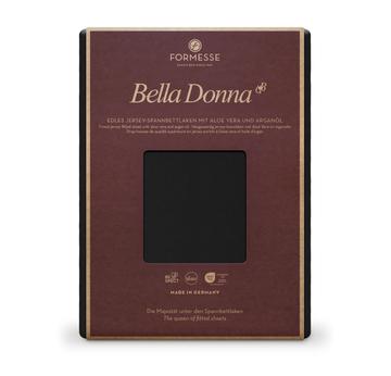 Fixleintuch Bella Donna schwarz | 90-100 x 200-220 cm | Artikelnummer: 037 04 0101
