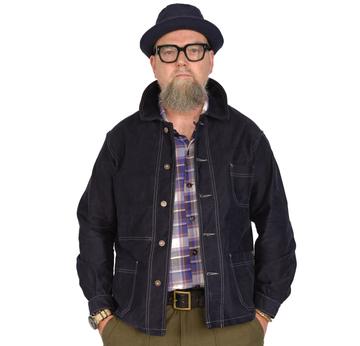 Grayford Jacket | Japanese Moleskin | Size Large | Sample Sale | Artikelnummer: 7276-2306-1228