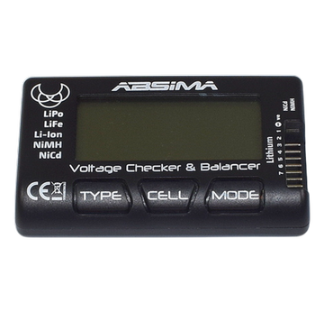 Absima Akku Spannungsprüfer und Balancer 4160001 |  | Artikelnummer: AB4160001