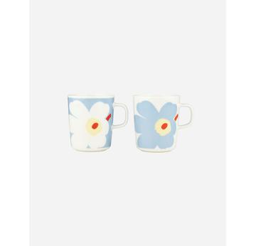 Oiva Juhla Unikko | 2er Tassenset, Frühjahr / Sommeredition 2026 im Geschenkkarton | Artikelnummer: 075463-168