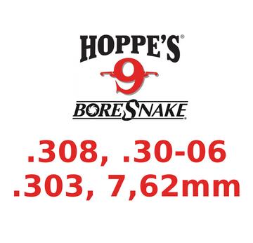 Hoppe's BoreSnake Laufreiniger - .308 .30-06 7,62mm .303 30-30 .300 | .308 .30-06 7,62mm .303 30-30 .300 Langwaffe | Artikelnummer: 70020 - 24015