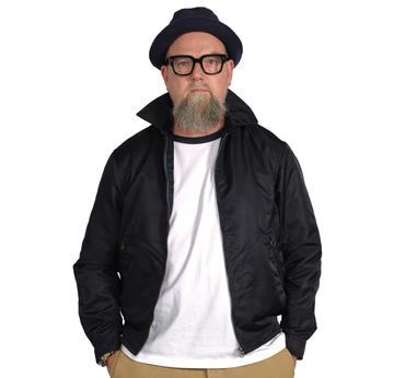 Rowley Jacket | Twill Aviator Navy | Size Large | Sample Sale | Artikelnummer: 4234-1213-5006
