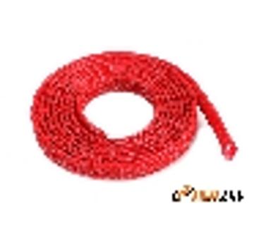 Revtec - Kabel-Schutzhülse - Geflochten - 6mm - Rot - 1m |  | Artikelnummer: GF-1476-012