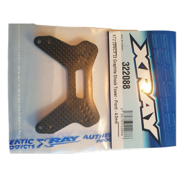Xray XT2'23/SCX'23 Graphite Shock Tower - Front - 4.0mm 322088 |  | Artikelnummer: XR322088