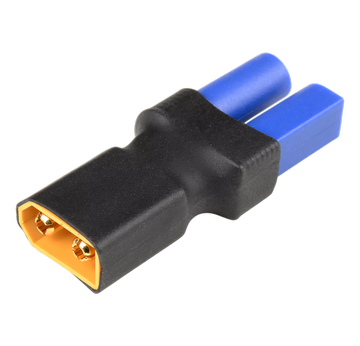 Revtec - Power Adapter Connector - XT-60 Plug <=> EC-5 Socket - 1 pc |  | Artikelnummer: GF-1305-022
