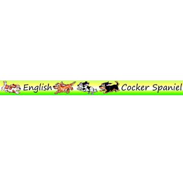 Motivband Cocker | English Cocker Spaniel | Artikelnummer: B16