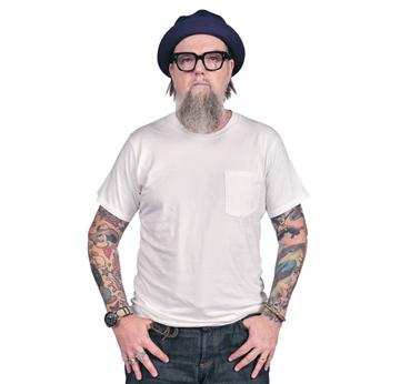 Pocket Tee | Made in USA | White | Artikelnummer: 7375-5433-0234