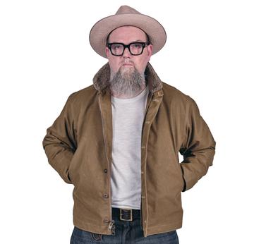Blubaugh N1 Deck Jacket | Waxed | Olive Brown | Artikelnummer: 1657-5553-0507