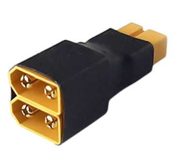 PARALLEL ADAPTER XT60 KURZ H-SPEED (DOPPELTE KAPAZITÄT/GLEICHE SPANNUNG) |  | Artikelnummer: HSPC038