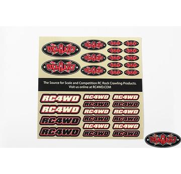 RC4WD kleiner Aufkleber  Bogen |  | Artikelnummer: Z-S1270