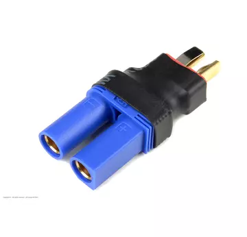 Revtec - Power Adapter Connector - Deans Socket <=> EC-5 Socket - 1 pc |  | Artikelnummer: GF-1305-014