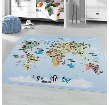Play Teppich 160 x 230 cm blau |  | Artikelnummer: PLAY1602302917BLUE
