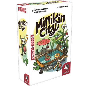 Minikin City | Pegasus Spiele - voraussichtlich lieferbar ab September 2026 | Artikelnummer: 4250231748752