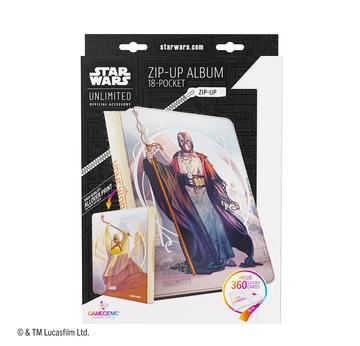 Star Wars: Unlimited - Zip-Up Album 18-Pocket - The Chieftain & A'Kobe | GAMEGEN!C - voraussichtlich lieferbar ab Oktober 2026 | Artikelnummer: 4251715424858