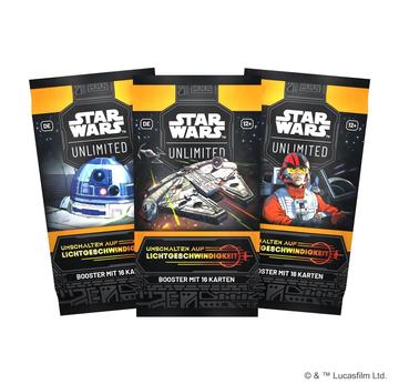 Star Wars: Unlimited – Umschalten auf Lichtgeschwindigkeit Booster | Fantasy Flight Games | Artikelnummer: 841333130039