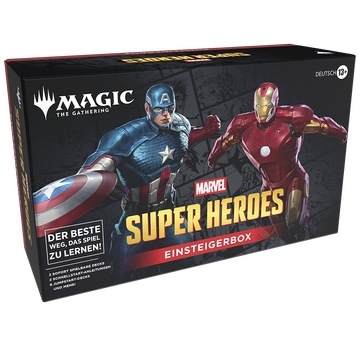 Magic the Gathering Marvel Super Heroes Einsteigerbox | Wizards of the Coast  - im Laden verfügbar,  Online-Versand ab 26.06. | Artikelnummer: 5010996364760